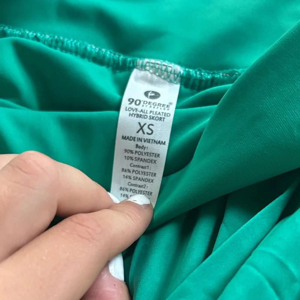 Green Women's athletic skirt Skirt - Picture 3 of 3